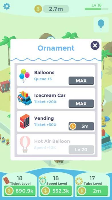 Изображение игры: Idle Aquapark