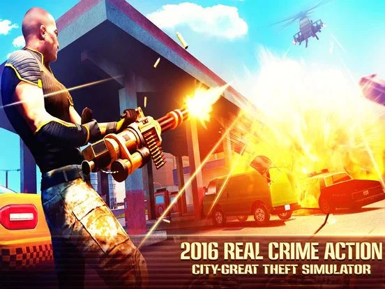 Изображение игры: Criminal Gangstar Gun Fighting - Sniper Rifle Kill