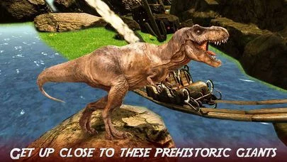 Изображение игры: Real Dinosaur Roller Coaster:VR Jurassic Tour