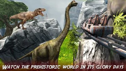 Изображение игры: Real Dinosaur Roller Coaster:VR Jurassic Tour