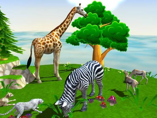 Изображение игры: Wild Animal Zoo Simulator Pro