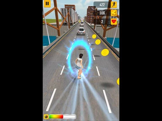 Изображение игры: Traffic Skate Adventure