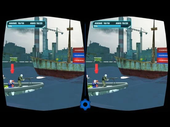 Изображение игры: VR Military Battleship War