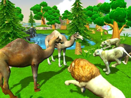 Изображение игры: Wild Animal Zoo Simulator Pro