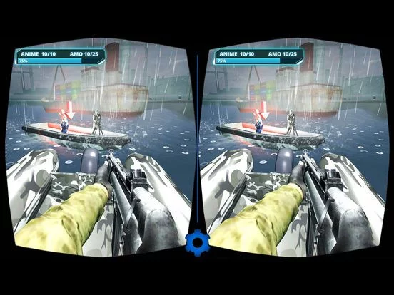Изображение игры: VR Military Battleship War