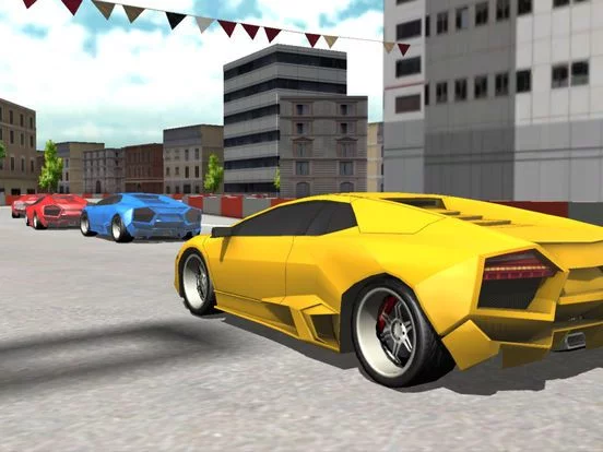 Изображение игры: Super Car Racing City