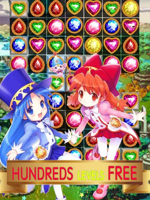 Изображение игры: Jewel Crush Free - bewitched games