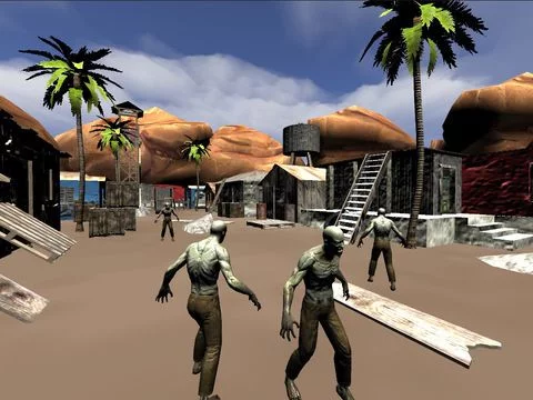 Изображение игры: Zombie Sniper Man