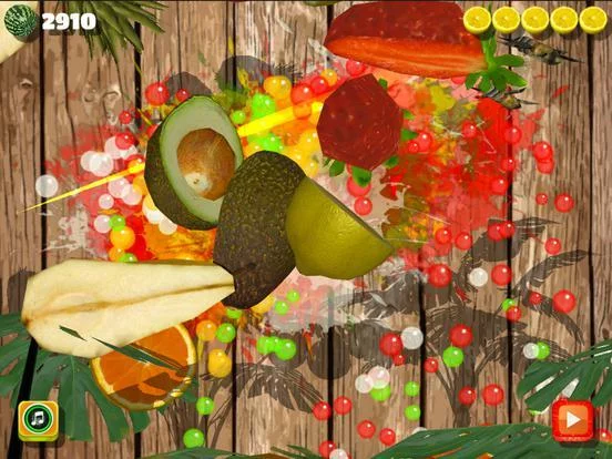 Изображение игры: Fruit Cut Game - fruit splash