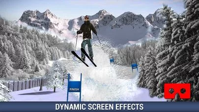 Изображение игры: Skiing Adventure VR: Steep Extreme Challenge