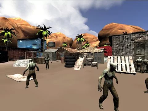 Изображение игры: Zombie Sniper Man