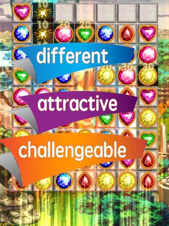 Изображение игры: Jewel Crush Free - bewitched games