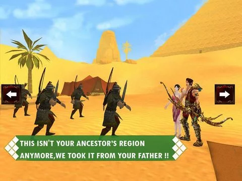 Изображение игры: Clash of Egyptian Archers 3d free