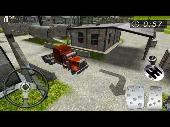 Изображение игры: Army Base Camp Parking