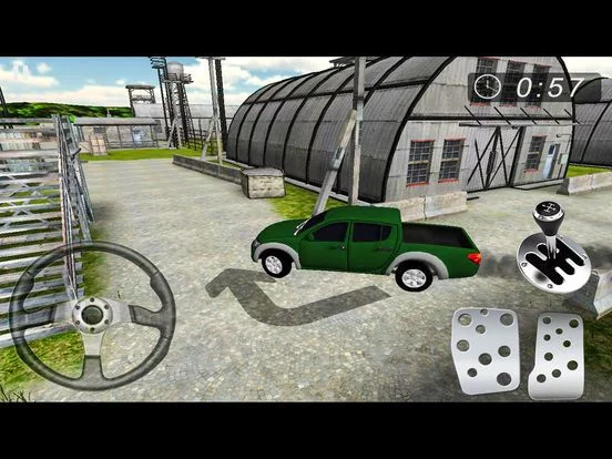 Изображение игры: Army Base Camp Parking