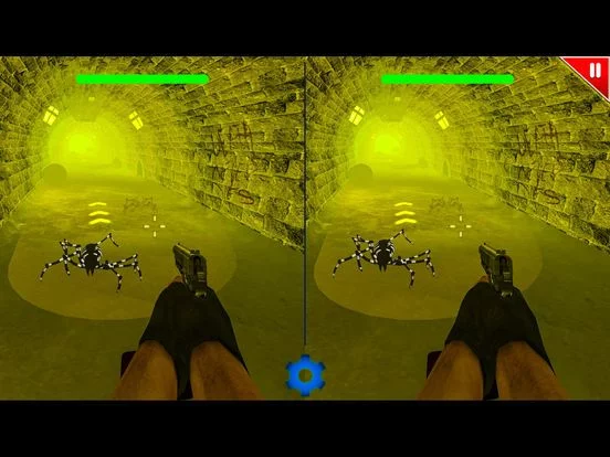 Изображение игры: VR commando Spider attack
