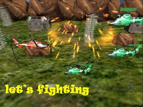 Изображение игры: Helicopter Fighter Combat