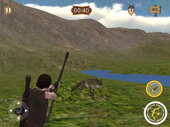 Изображение игры: Archer Animal Hunting Game 3d free