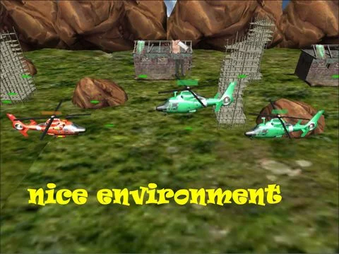 Изображение игры: Helicopter Fighter Combat