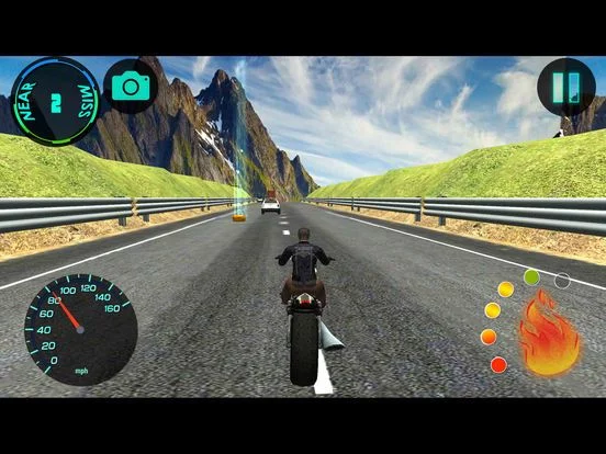 Изображение игры: Highway Speed Bike Riding