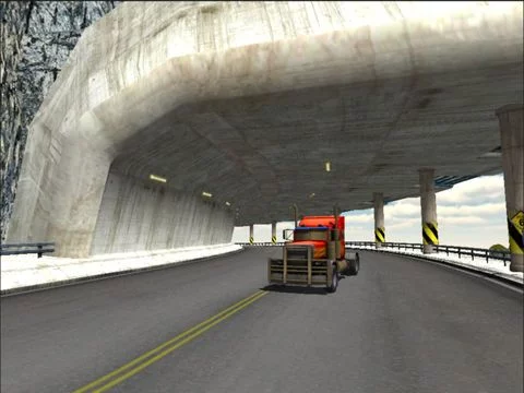 Изображение игры: Truck Racing Highland