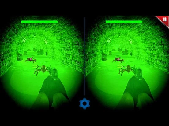 Изображение игры: VR commando Spider attack