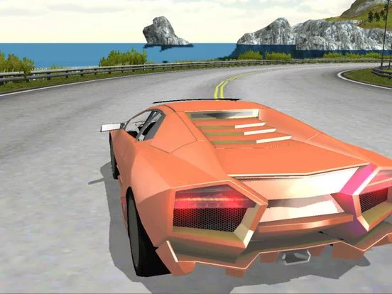 Изображение игры: Super Car Rally