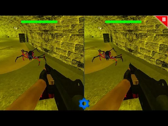 Изображение игры: VR commando Spider attack