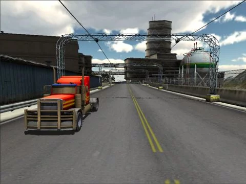 Изображение игры: Truck Racing Highland