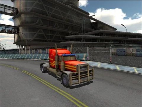 Изображение игры: Truck Racing Highland