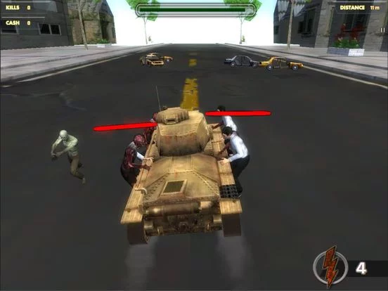 Изображение игры: Zombies Racing Shooting Free Game