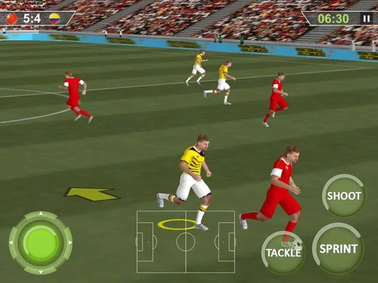 Изображение игры: Football Soccer Game free