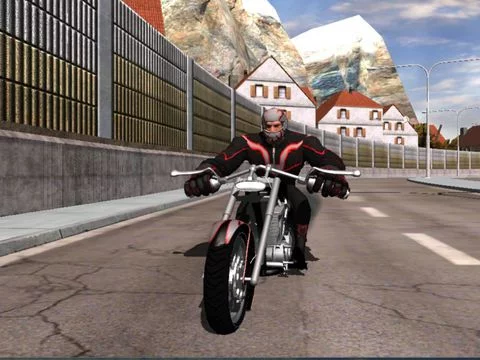 Изображение игры: Super Motor Rider