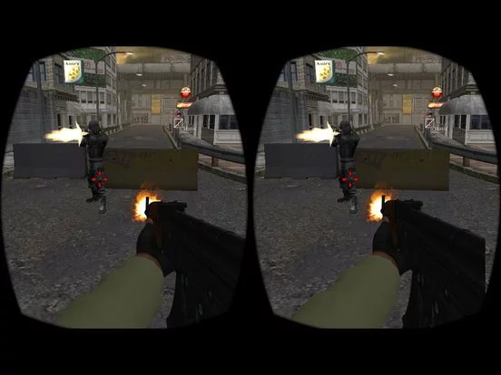 Изображение игры: VR City Commando Shooting