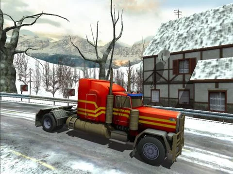 Изображение игры: Snow Truck Rally