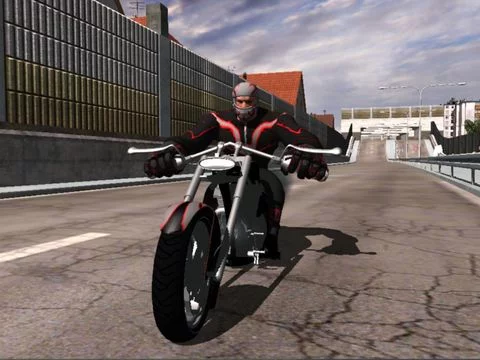 Изображение игры: Super Motor Rider