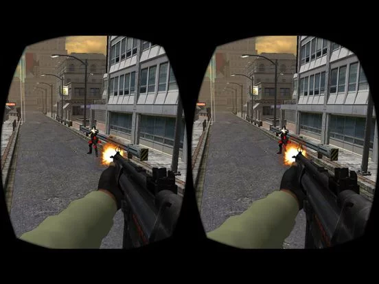 Изображение игры: VR City Commando Shooting