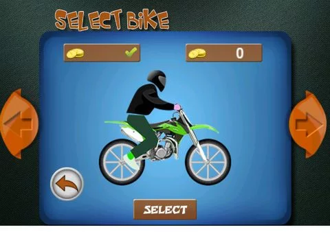 Изображение игры: Stunt Bike Race Free