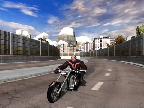 Изображение игры: Super Motor Rider