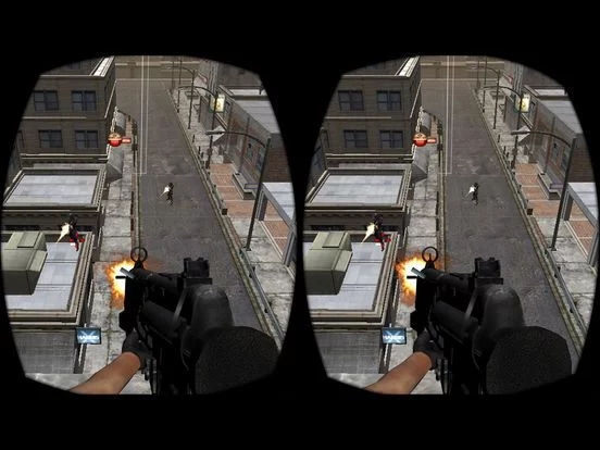Изображение игры: VR City Commando Shooting