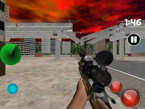 Изображение игры: Commando Sniper Shooter Free