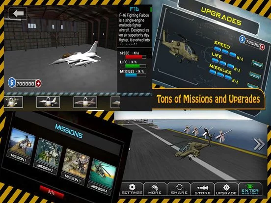 Изображение игры: Gunship Heli Warfare Battle Game free