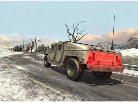 Изображение игры: Humvee Car Rally