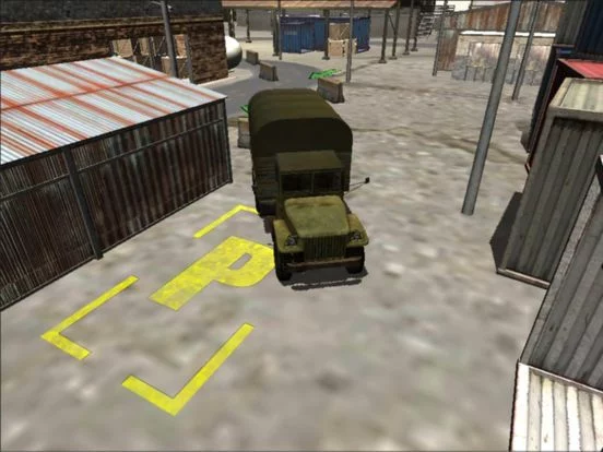 Изображение игры: truck parking 3D car simulator game