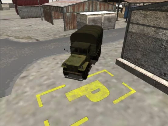 Изображение игры: truck parking 3D car simulator game