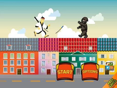 Изображение игры: Samurai Power vs Shadow Ninja Warriors: Dojo Siege Fight