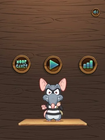 Изображение игры: Amazing Thief Mouse Jump: Don't Trip and Fall