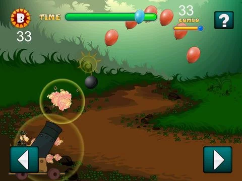 Изображение игры: Monkey Troopers Balloon Blast