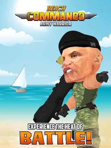 Изображение игры: Beach Commando Warrior Blitz: Army Combat War Battle Forces