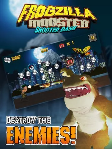 Изображение игры: Frogzilla Mighty Legends: Godzilla Monster Shooter Heroes